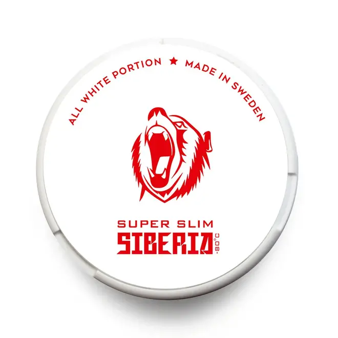 Siberia -80 ℃ All White Super Slim Nicotine