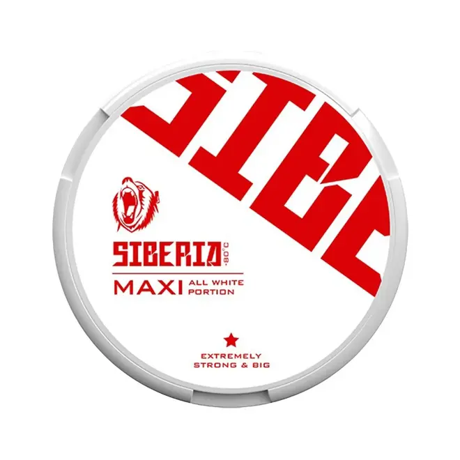 Siberia -80 All White Maxi Nicotine