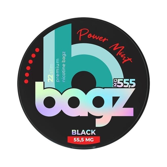 BAGZ Power Mint Black