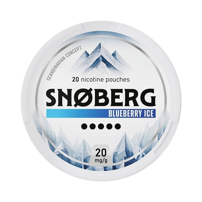 SNOBERG Blueberry Ice Strong