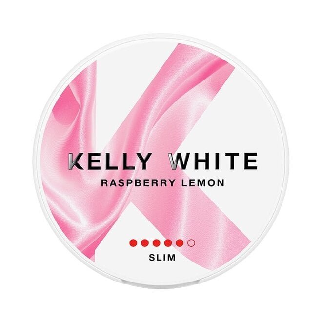 KELLY WHITE Raspberry Lemon Extra Strong Slim